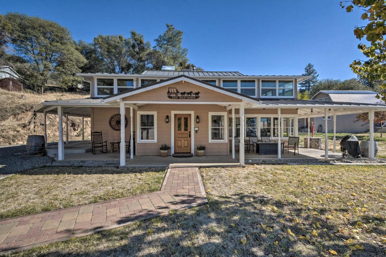 Historic Mariposa Stagecoach Stop With Gas Fire Pit! Buitenkant foto